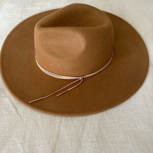 Western Style Flat Brim Hat